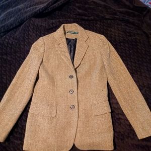 Ralph lauren sweater suit jacket